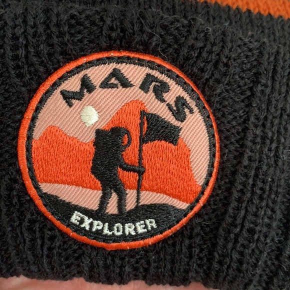 NWT AMERICAN NEEDLE Mars Explorer Pompom Beanie unisex - Picture 4 of 4